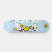 "Merendando", Skateboard (Horizontaal)