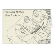 Mères Day Funny Computer Mum citation (Devant horizontal)