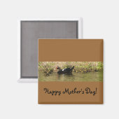 Mère's Day Muscovy Duck Magnet (Recto/Verso)