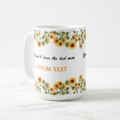 MÈRES PERSONNALISÉES NOM DE JOUR MUG (Devant gauche)