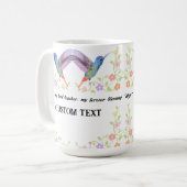 MÈRES PERSONNALISÉES NOM DE JOUR MUG (Devant gauche)