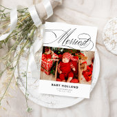 Merest Modern Photo Faire-part de naissance de Noë