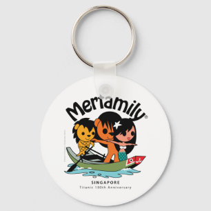 MERFAMILY® Singapore "Titanic Keepakes" Sleutelhanger