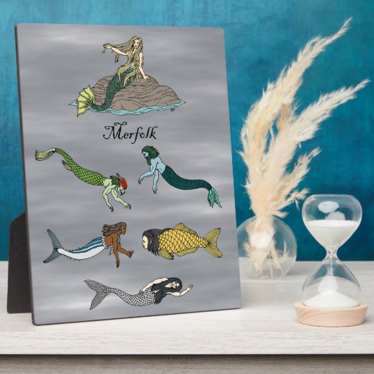 Merfolk Fotoplaat (Zijkant)