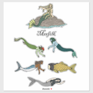 Merfolk Sticker