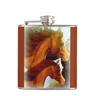 merg en pony heupfles