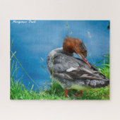 Merganser Duck Legpuzzel (Horizontaal)