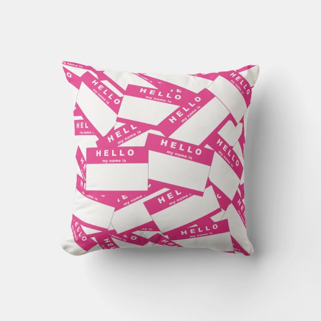 Merhaba Ivory (Magenta) Pillow Kussen (Voorkant)