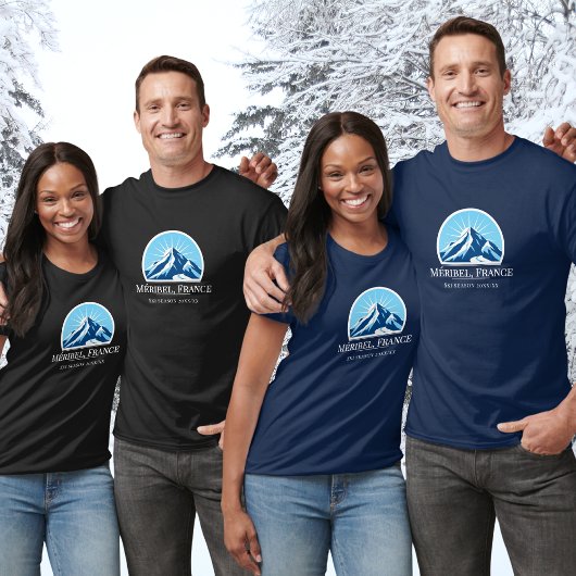 Méribel Meribel France les trois Vallées T-shirt