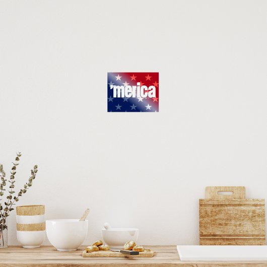 'Merica 11"x8.5" Poster (Cuisine)