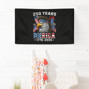 Merica 250 Verjaardag USA 250 Jaar Spandoek