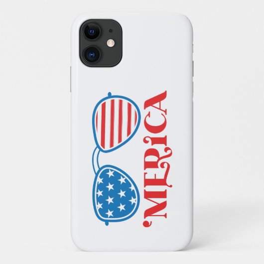 Merica 4 juli ontwerp-32042 Case-Mate iPhone case (Achterkant)
