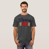 Merica Banquet Beer T-shirt (Voorkant volledig)