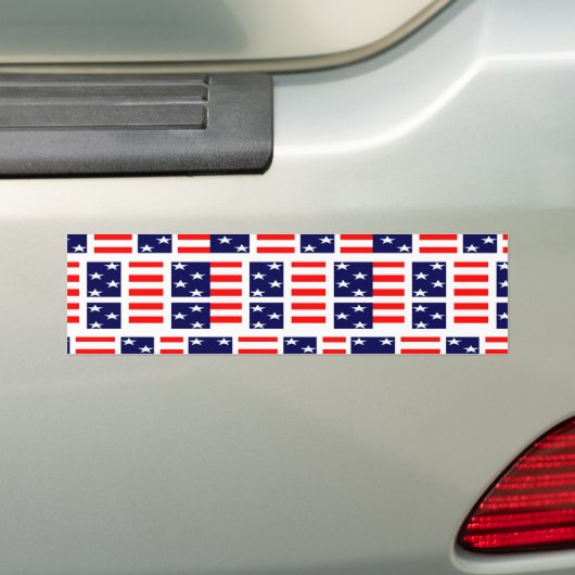 merica bumpersticker (Op auto)
