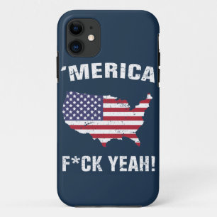 Merica Fck Ja. iPhone 11 Hoesje