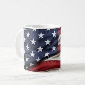 'merica Fier Drapeau en céramique Mug (Devant gauche)