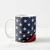 'merica Fier Drapeau en céramique Mug (Gauche)