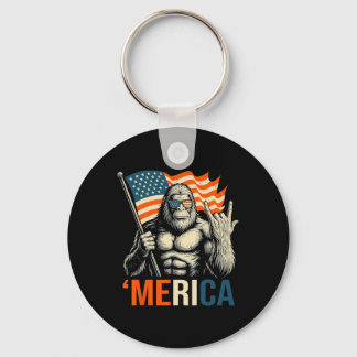 ‘merica Gorilla Vlag Zonnebril Funny Patriottisch  Sleutelhanger