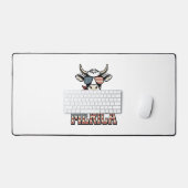 Merica Graphique de gravure vintage vache patrioti (Clavier et souris)