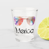 "Merica Shot Glas (Voorkant)