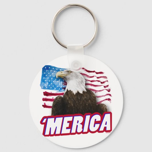 "Merica Sleutelhanger (Voorkant)
