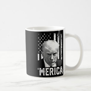 Merica Trump Happy 4th of July Trump Amerikaanse v Koffiemok