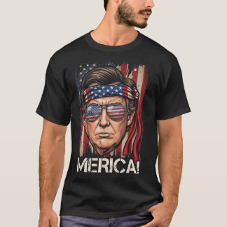 Merica Trump!  T-shirt