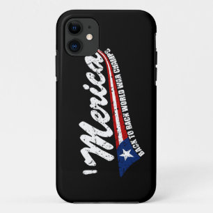 'MERICA World War Champs Distsed iPhone 5 Hoesje