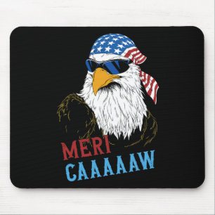 Mericaaaaaw Adelaar Mullet 4 juli VS Amerikaans Muismat
