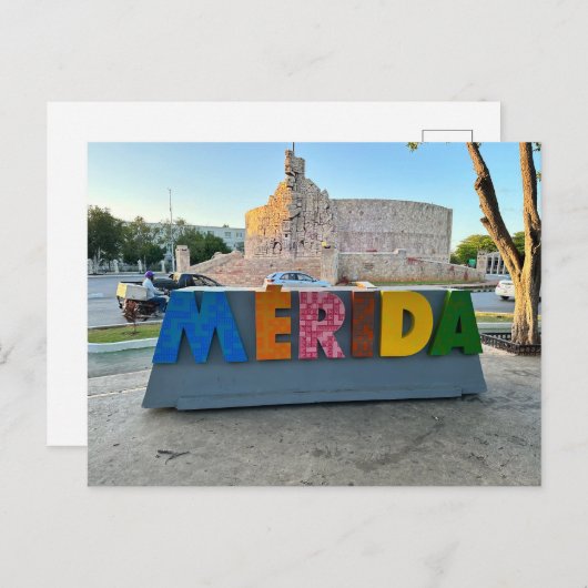 Merida, Mexique - Carte postale standard (Devant / Derrière)
