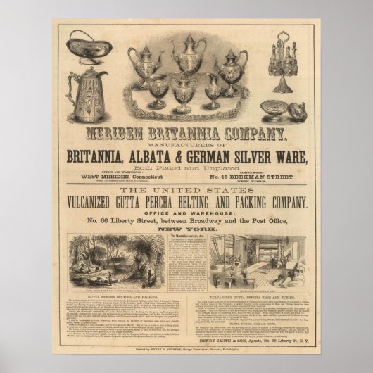 Meriden Britannia Company Poster (Voorkant)