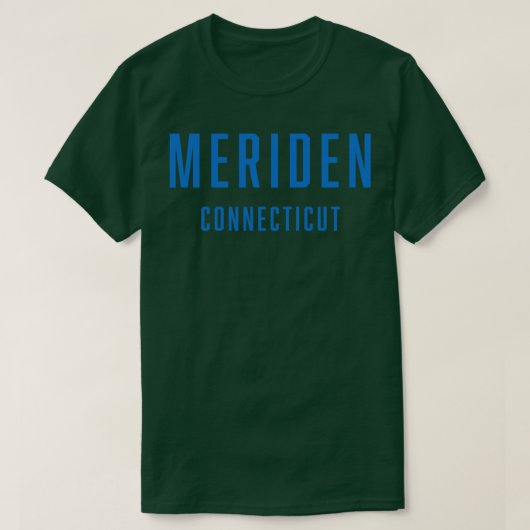 Meriden Connecticut TShirt 5 (Design devant)