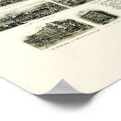 Meriden, CT Panoramic Map - 1918 Poster (Hoek)