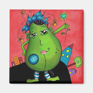 Meridian Avocado Magnet Magneet