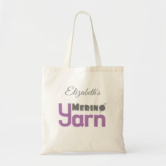 Merino Yarn Canvas tas (Voorkant)