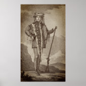 Meriwether Lewis in Indian Dress (Shoshone) Poster (Voorkant)