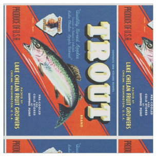 merk Apple-label voor forel Stof