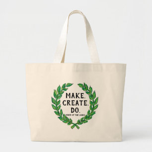 Merk - Creëer - Doe Grote Tote Bag