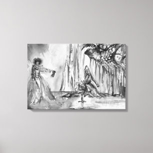 MERK, Maagdarmstelsel en mysterie Canvas Afdruk