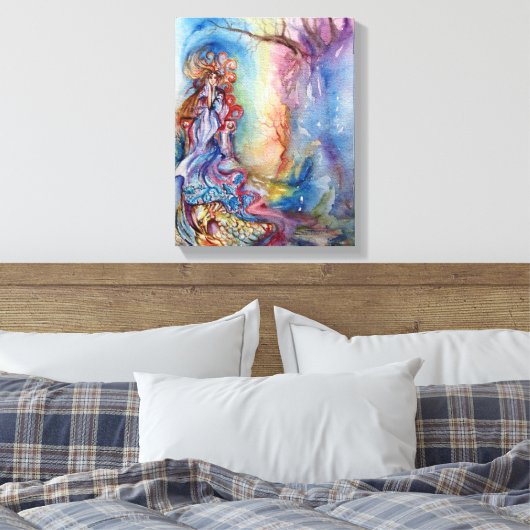 MERK, Maagdarmstelsel en mysterie Canvas Afdruk (Insitu (Slaapkamer))