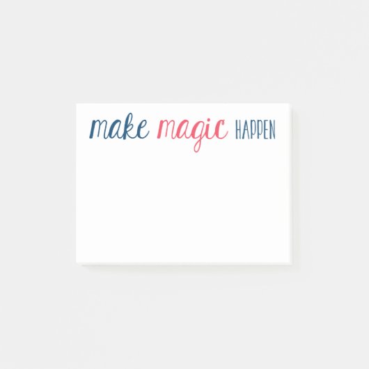 Merk Magic Happen Notes (Voorkant)