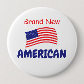 Merk New American Ronde Button 4,0 Cm (Voorkant)