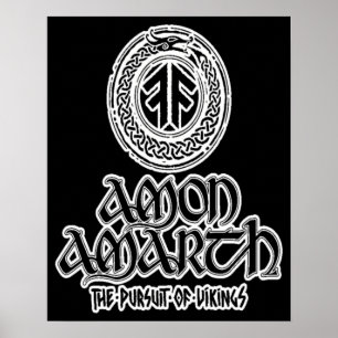 Merk New Amon Amarth-ontwerp Poster