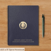 Merk Notitieboek met Laurel Emblem