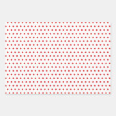 Merk rode witte pokadots inpakpapier vel (Voorkant)