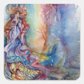 MERK VIERKANTE STICKER (Voorkant)