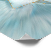 Merkabah - lichte marmer poster (Hoek)