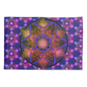 Merkabah Mandala Pattern Kussensloop (Achterkant)