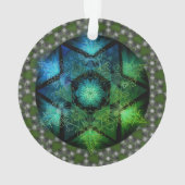 Merkabah Mandala Pattern Ornament (achterkant)