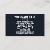 merkbaar psychisch visitekaartje (Achterkant)